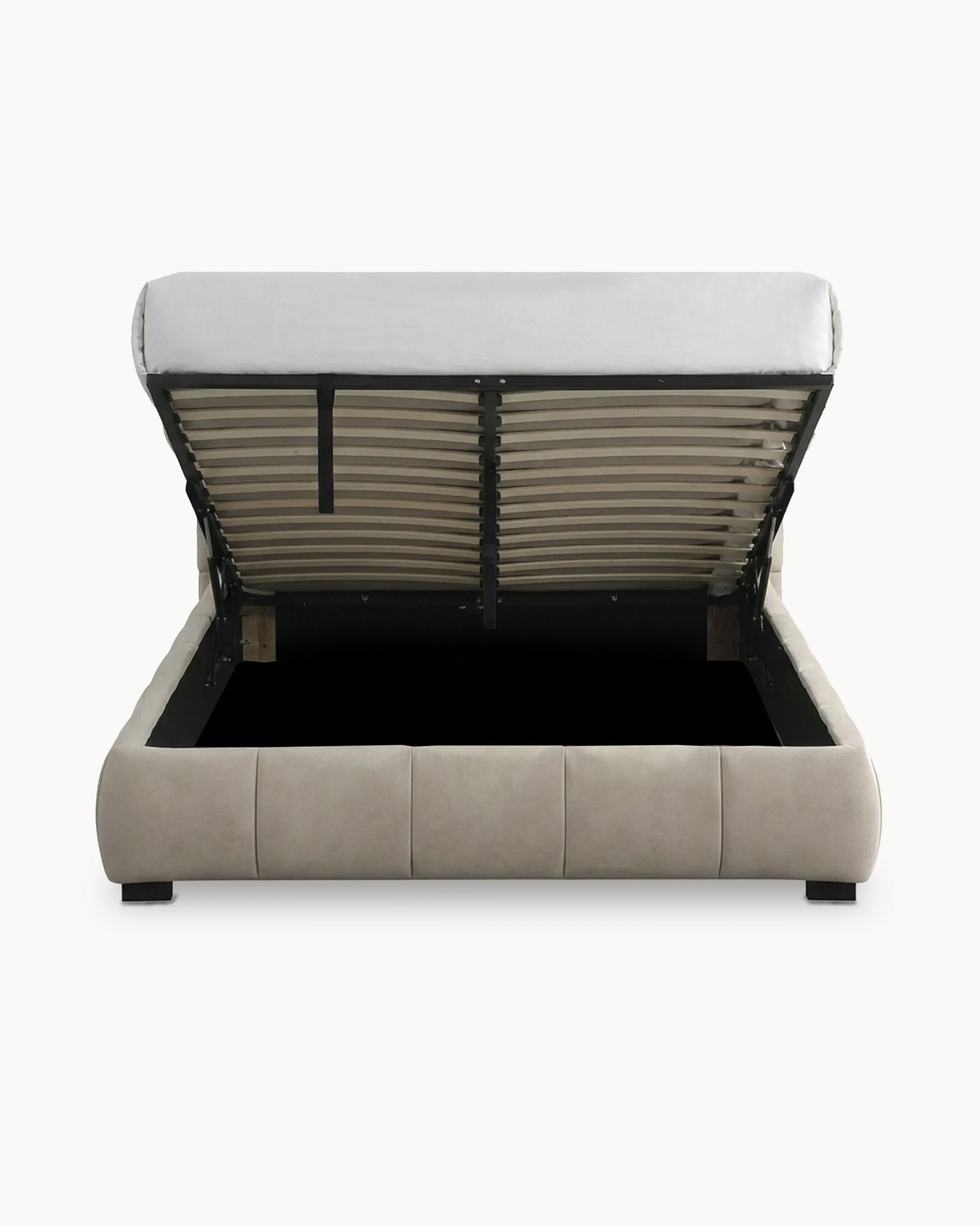 Pack cama de casal ALBERTO II + colchão SPRING ROLLER