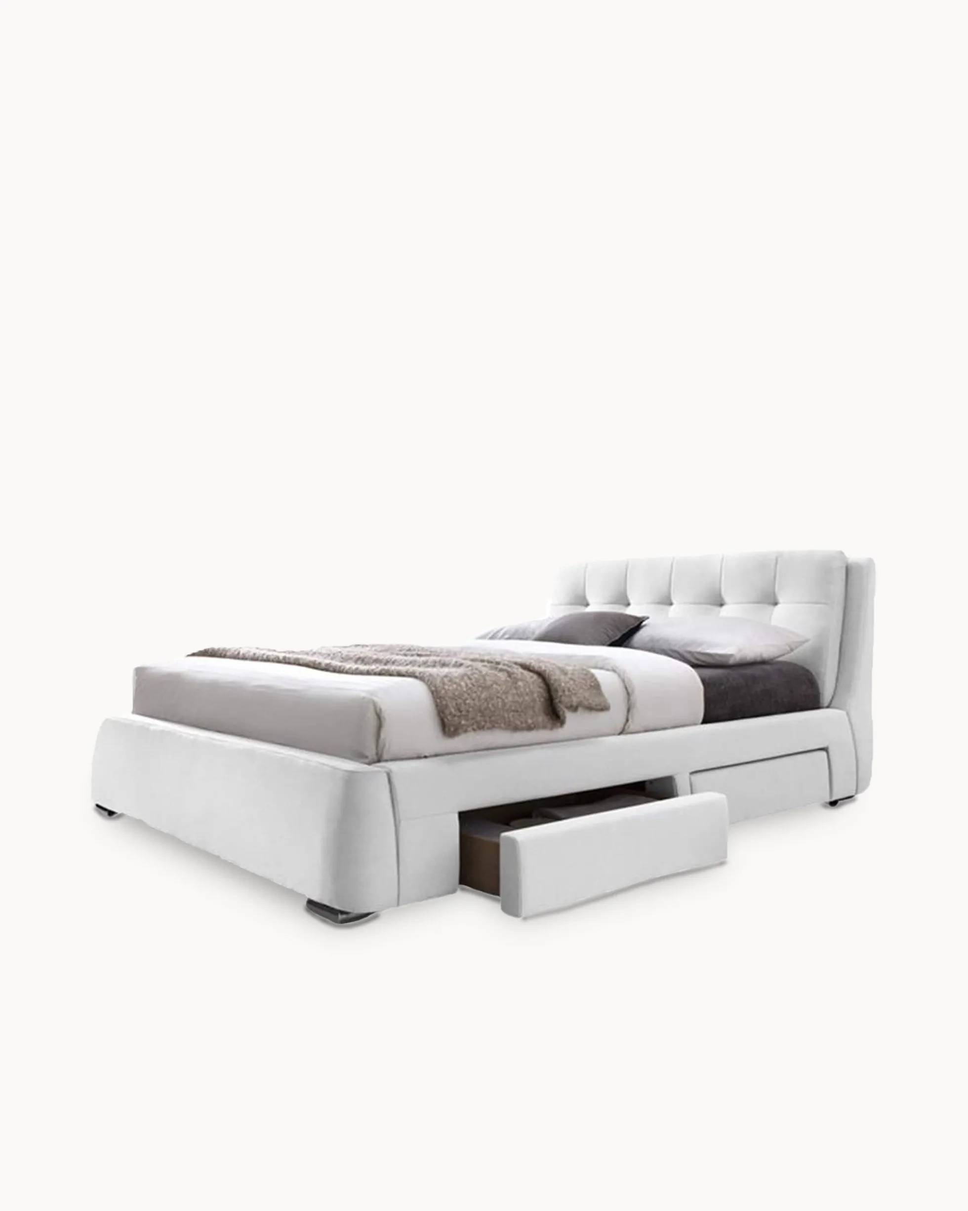 Pack cama de casal ANTONIO + Colchão HOMYSLEEP PALACIO COOLER