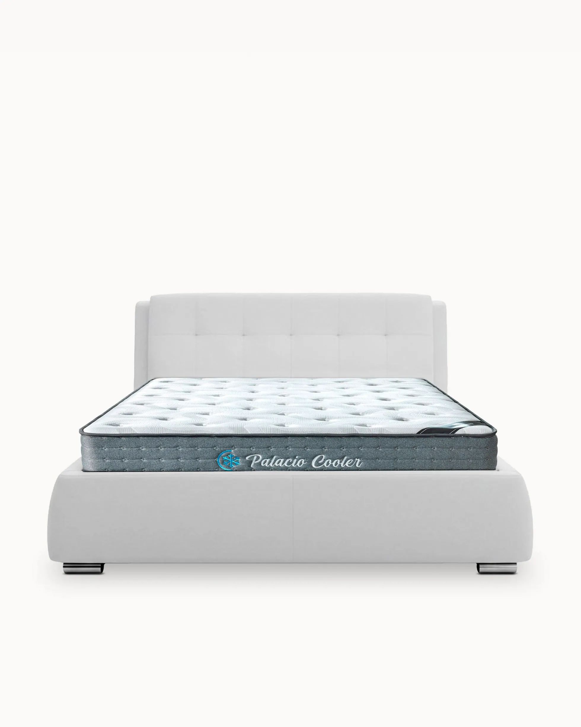 Pack cama de casal ANTONIO + Colchão HOMYSLEEP PALACIO COOLER