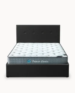 Pack cama de casal BETTY II + Colchão HOMYSLEEP PALACIO COOLER