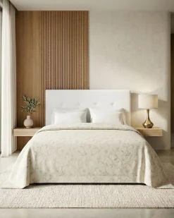 Pack cama de casal BETTY II + Colchão HOMYSLEEP PALACIO COOLER
