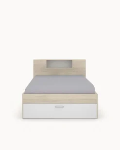 Pack cama de casal COLOMBO + colchão SPRING ROLLER
