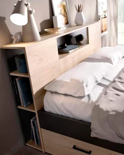 Pack cama de casal COLOMBO + colchão SPRING ROLLER