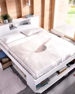 Pack cama de casal COLOMBO + colchão SPRING ROLLER