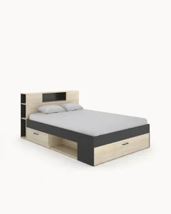 Pack cama de casal COLOMBO + colchão SPRING ROLLER