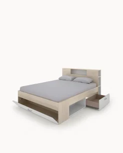 Pack cama de casal COLOMBO + colchão SPRING ROLLER