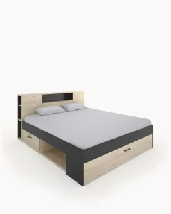Pack cama de casal COLOMBO + colchão SPRING ROLLER