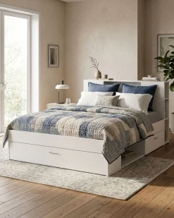 Pack cama de casal COLOMBO + colchão SPRING ROLLER