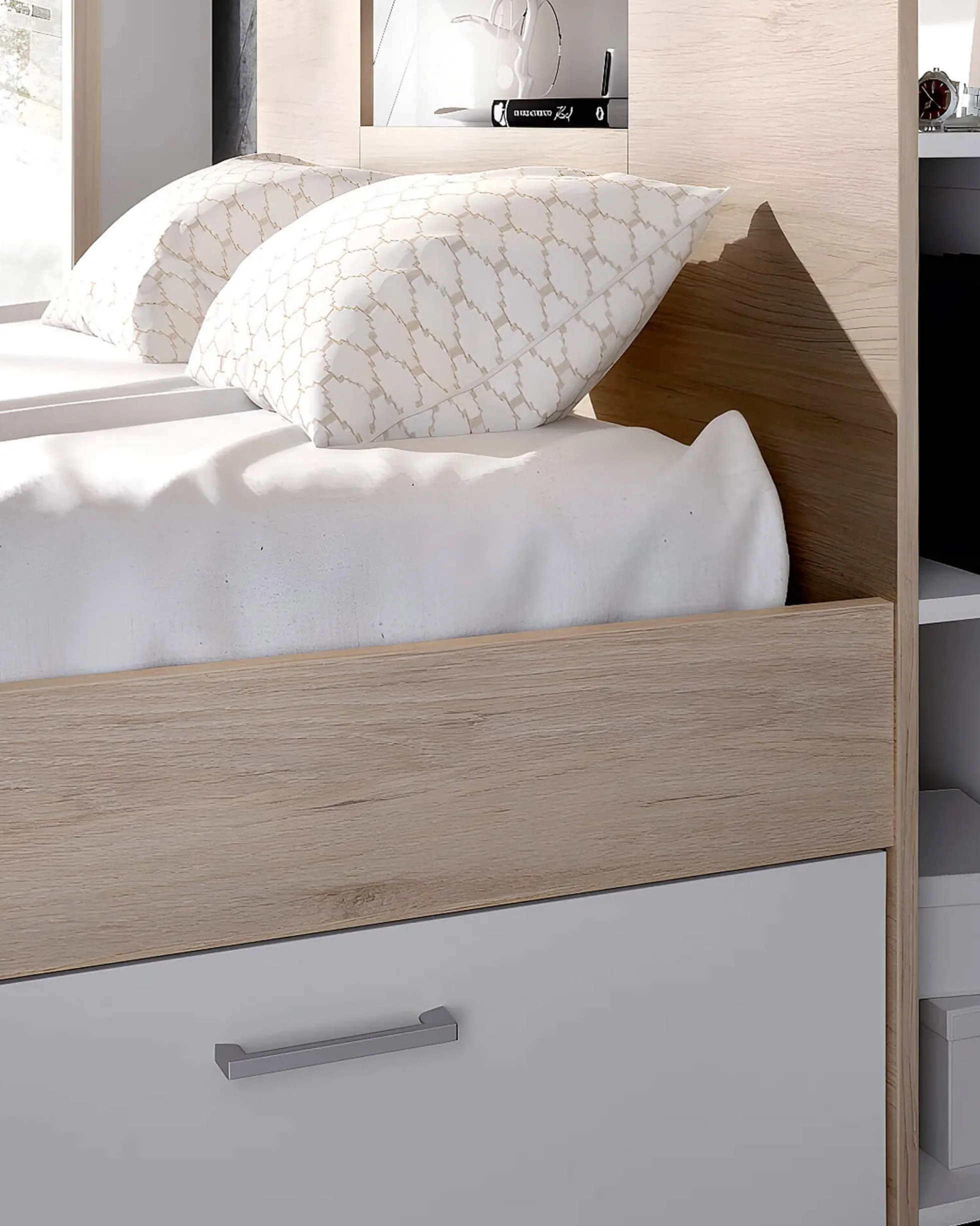 Pack cama de casal COLOMBO + colchão SPRING ROLLER