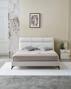Pack cama de casal DAVIS + Colchão HOMYSLEEP ETERNO