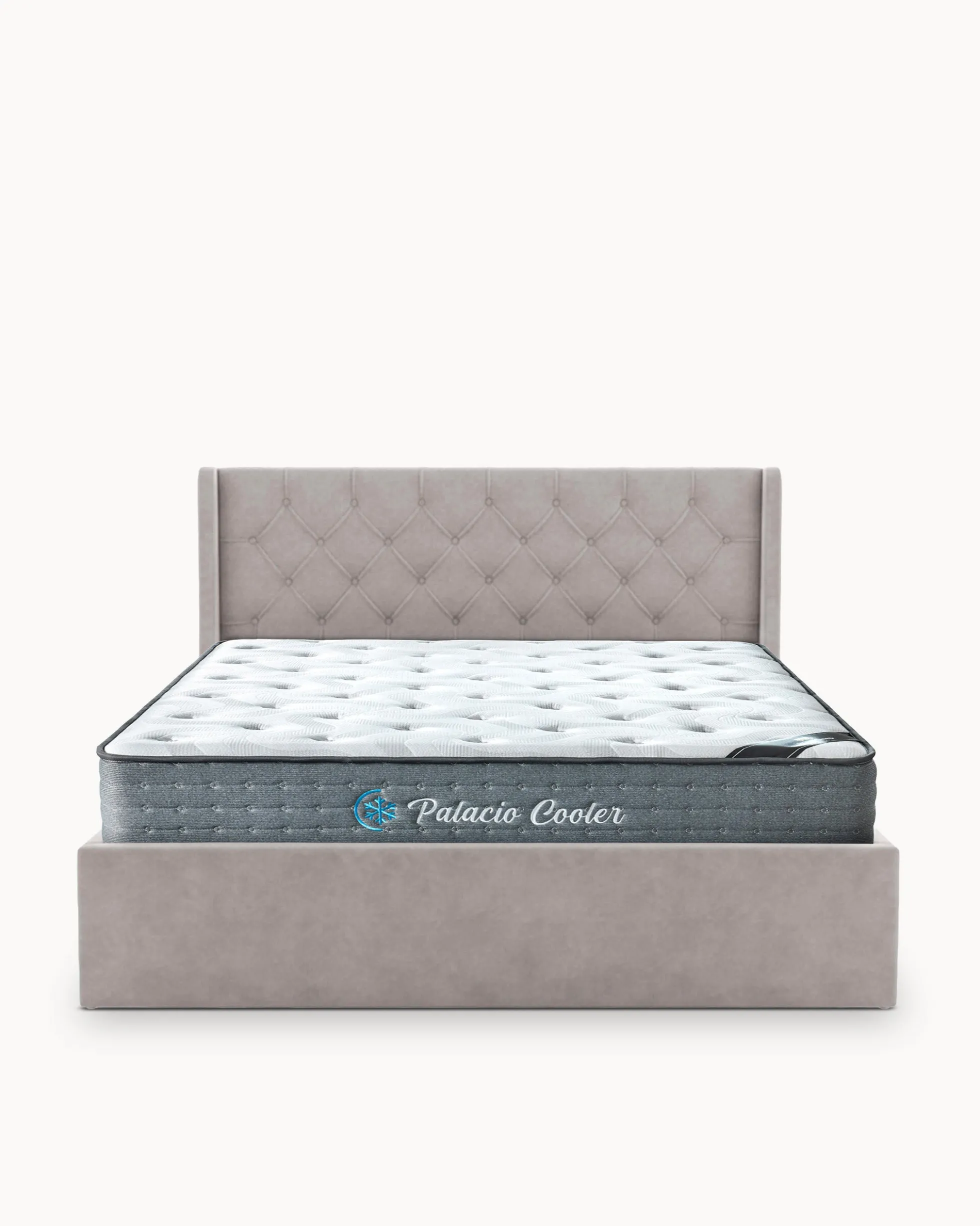 Pack cama de casal elevatória CHATELET + Colchão HOMYSLEEP PALACIO COOLER