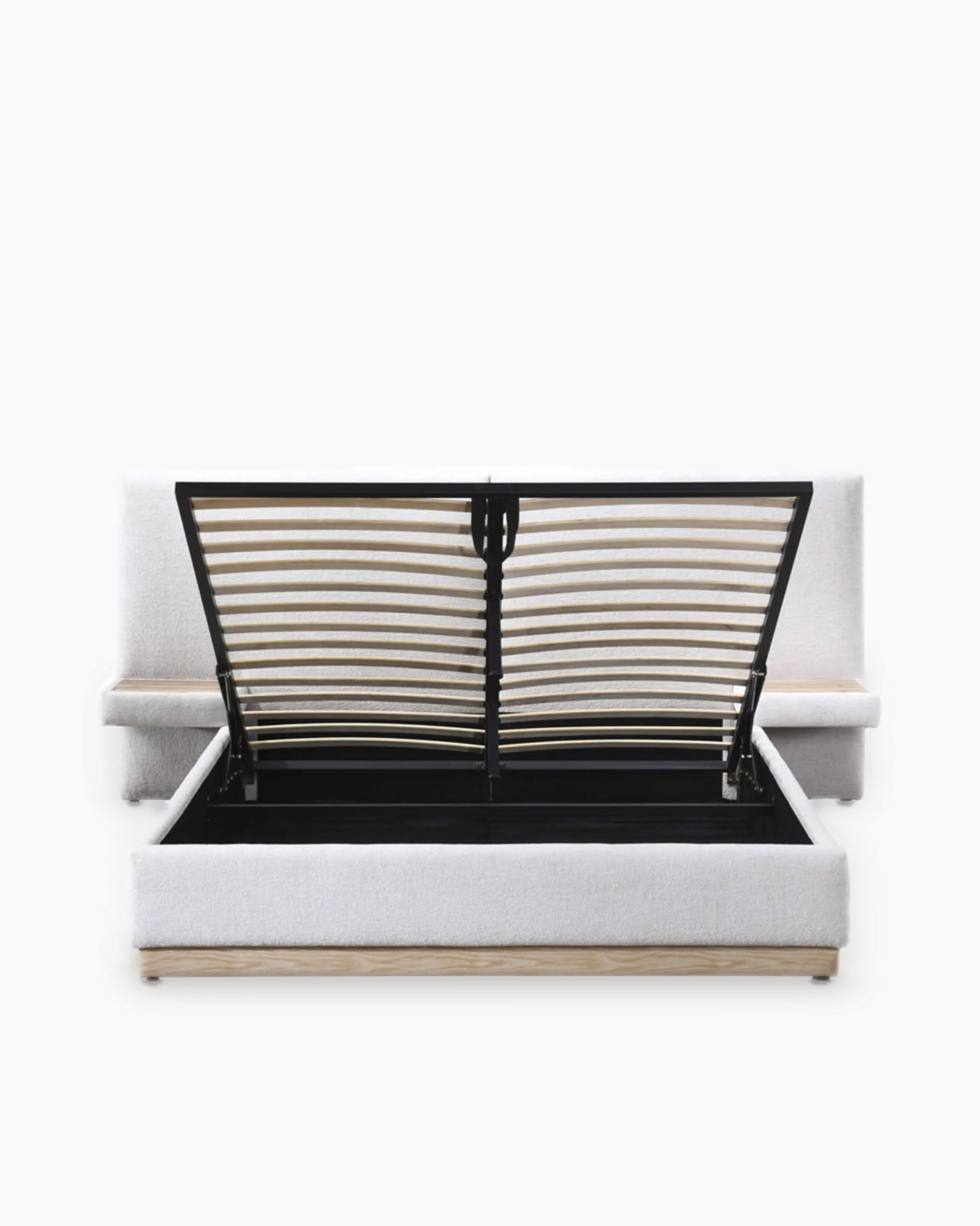 Pack cama de casal elevatória NAPOLI + Colchão HOMYSLEEP PALACIO COOLER