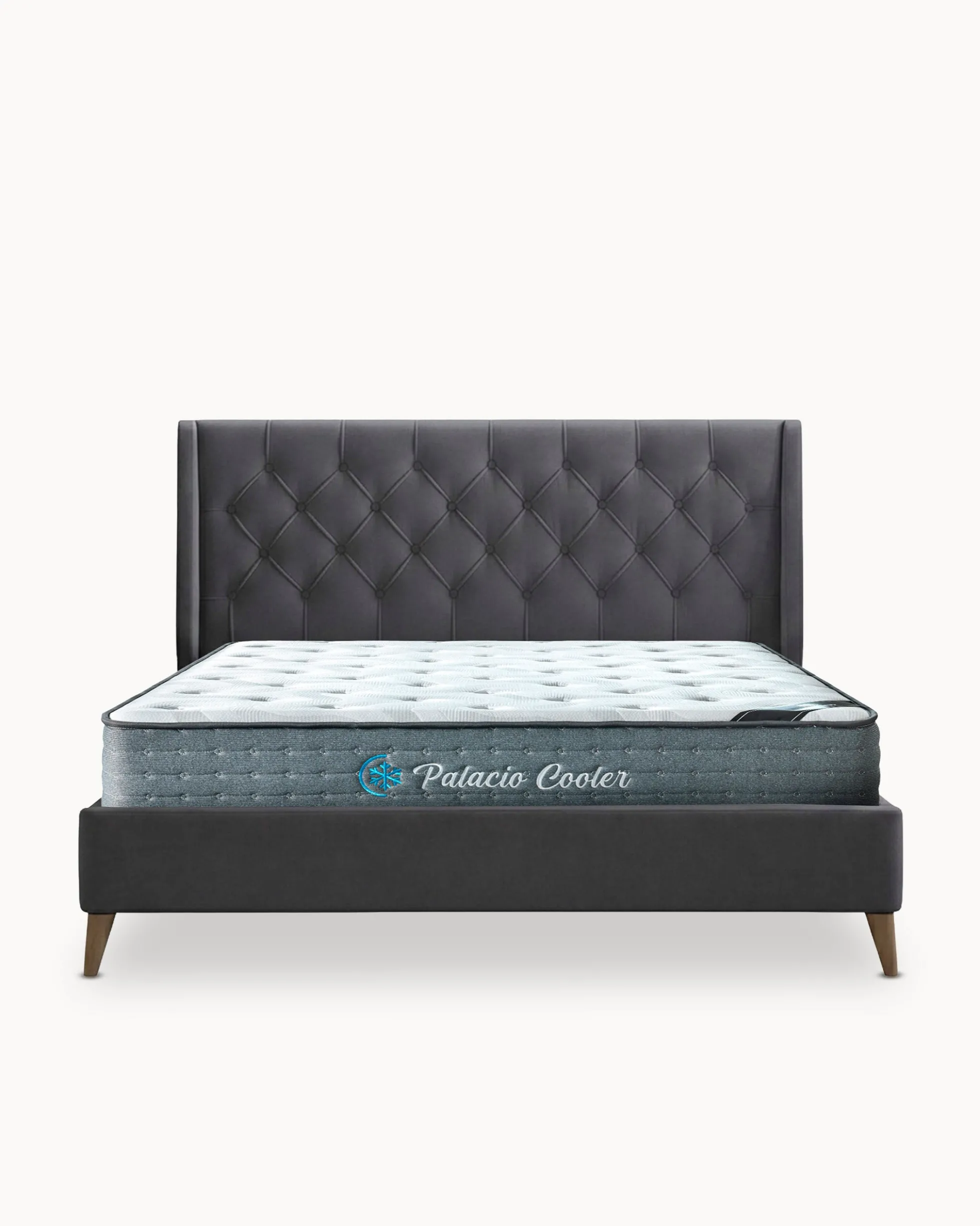 Pack cama de casal ILO + Colchão HOMYSLEEP PALACIO COOLER
