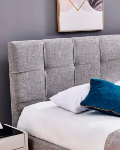 Pack cama de casal LONDON + colchão SPRING ROLLER