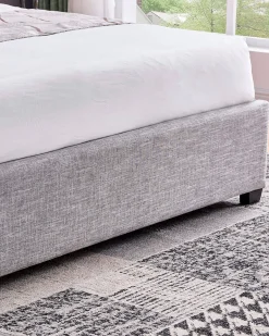 Pack cama de casal LONDON + colchão SPRING ROLLER