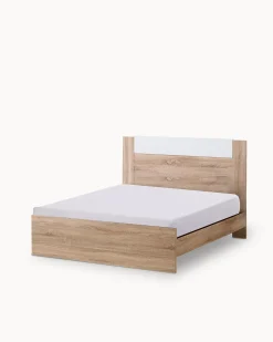 Pack cama de casal PARIS + colchão ZURIQUE