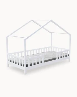 Pack Cama Indiv HEIDI Natural + Colchão KID ROLLER 90x200cm
