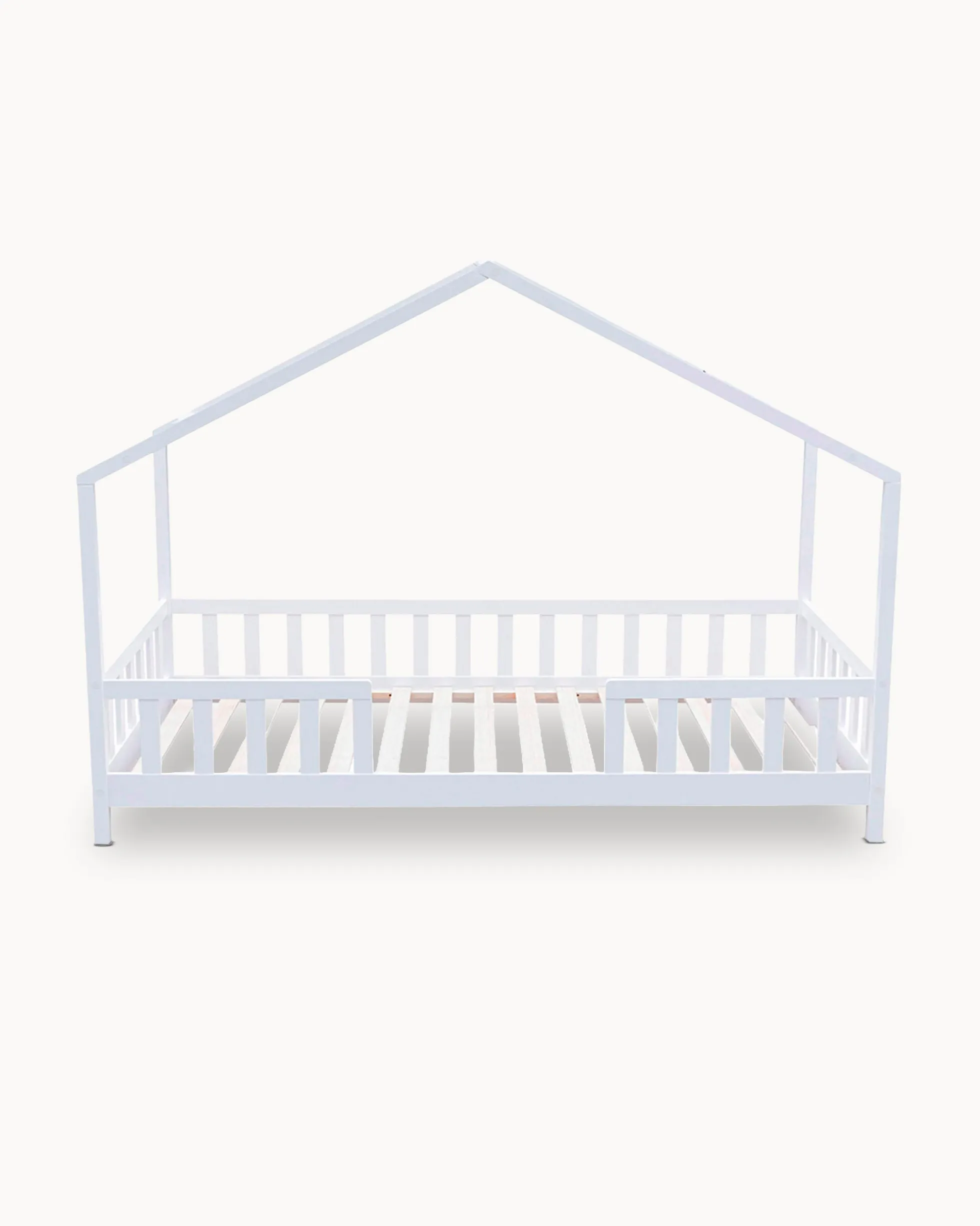 Pack Cama Indiv HEIDI Natural + Colchão KID ROLLER 90x200cm