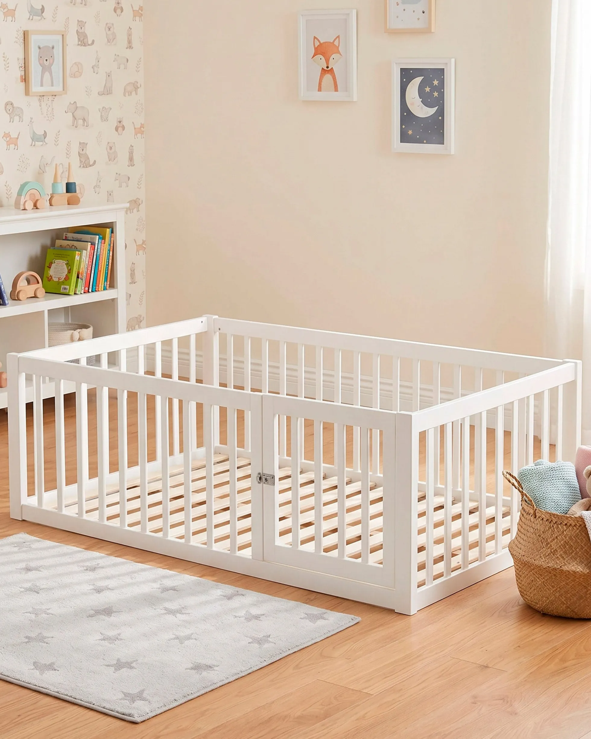 Pack cama infantil PARK + colchão SPRING ROLLER