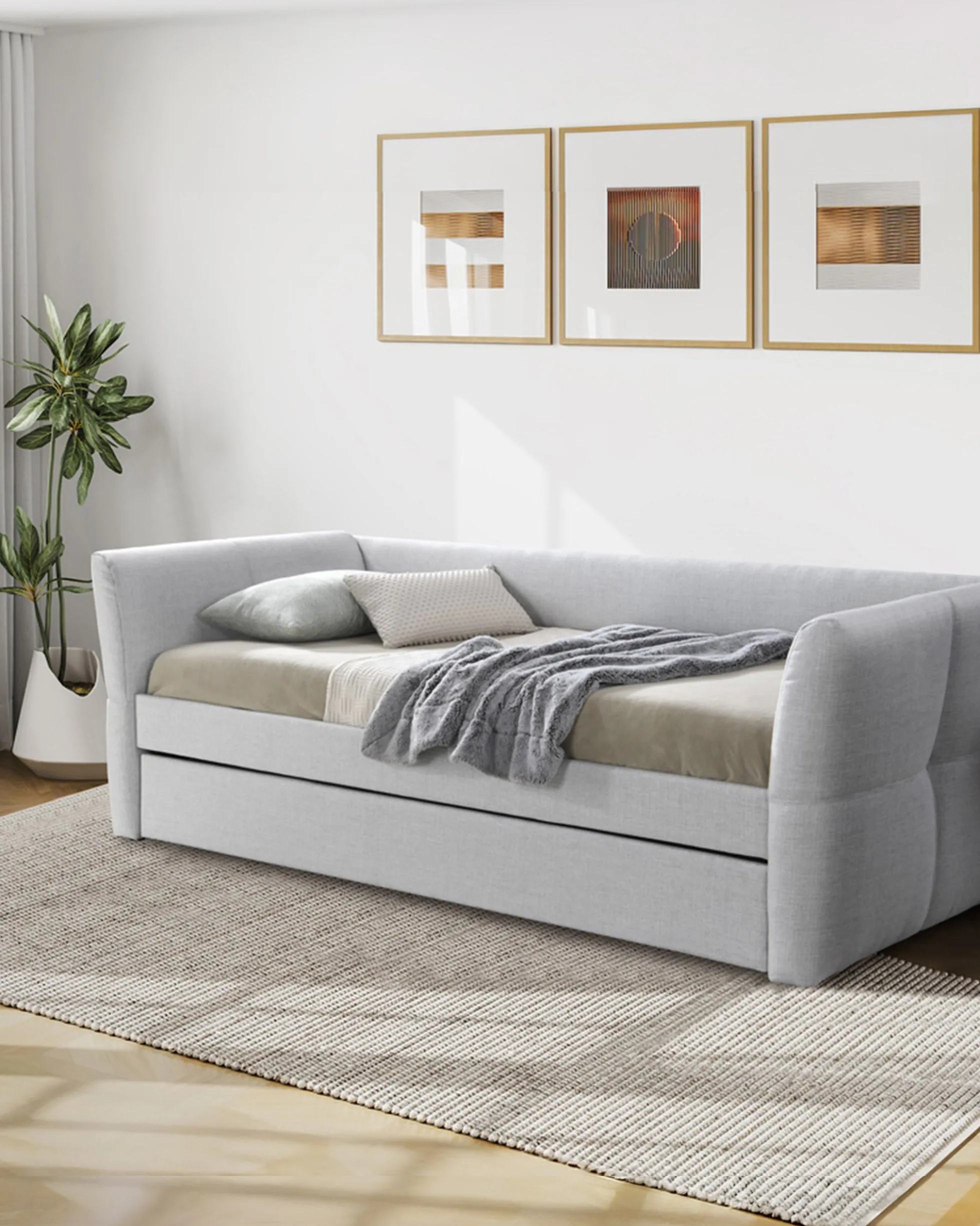 Pack cama nido SABLON + 2 colchões SPRING ROLLER