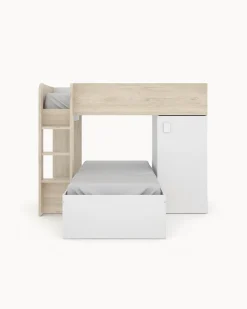 Pack camas sobrepostas THEO + 2 colchões SPRING ROLLER