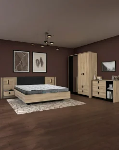 Pack quarto de casal completo KIERAN