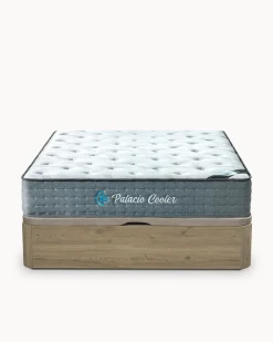 Pack sommier de casal CASINO BOX + Colchão HOMYSLEEP PALACIO COOLER