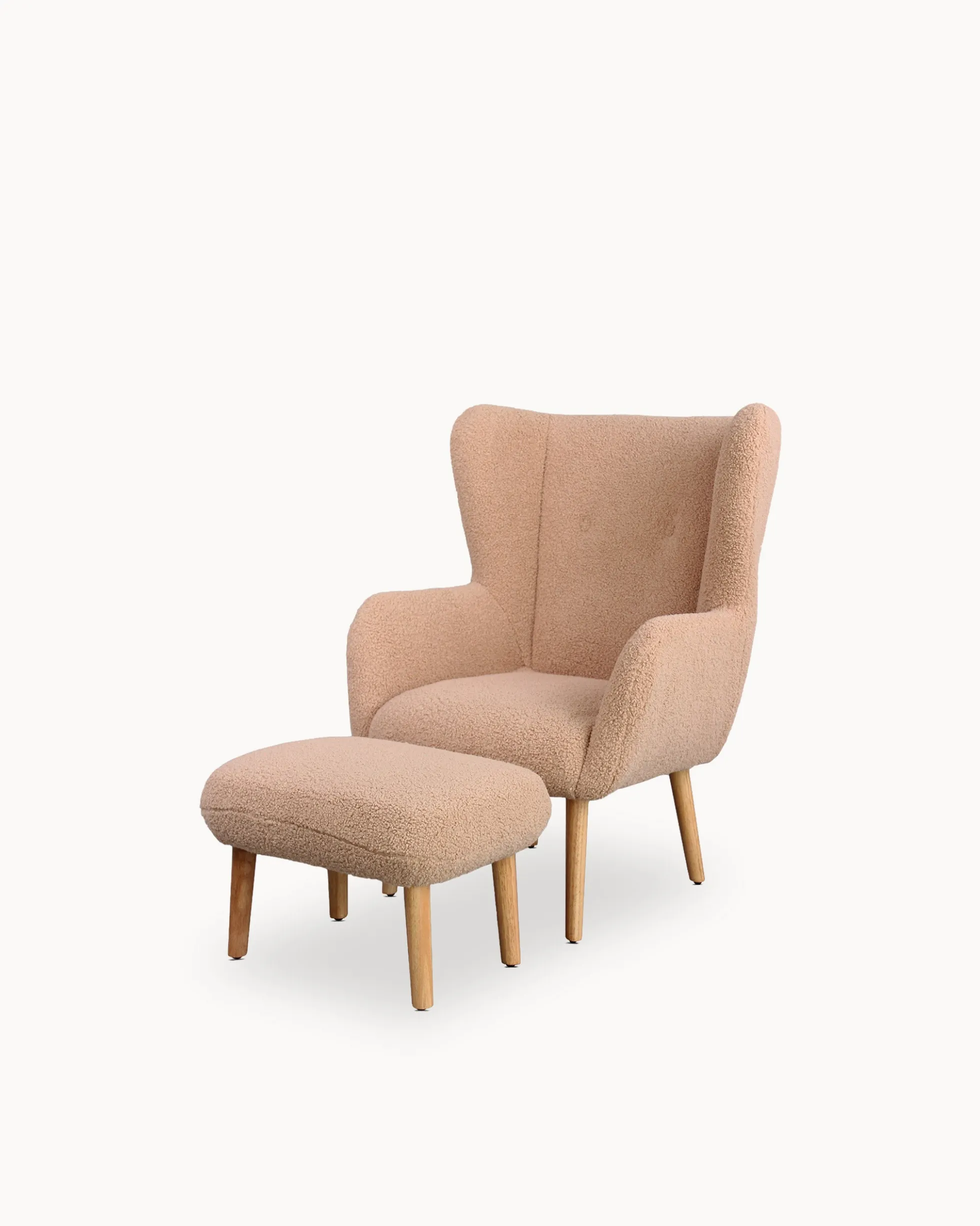 Poltrona TEDDY com repousa-pés