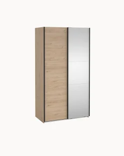 Roupeiro COMO com 2 portas, espelho e cómoda integrada