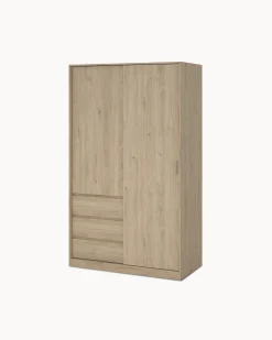 Roupeiro NEW MATRIX II com 2 portas e 3 gavetas