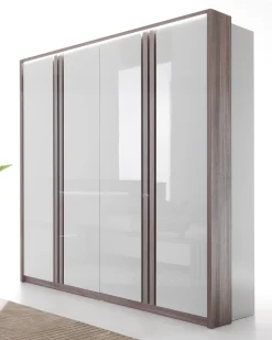 Roupeiro PESARO com 4 portas e com LED