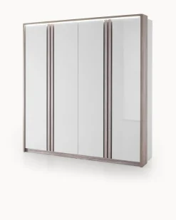 Roupeiro PESARO com 4 portas e com LED
