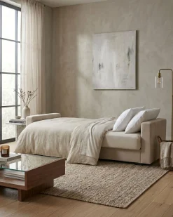 Sofá cama TOP STAR com baú