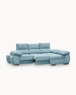 Sofá chaise Longue ANDOR com cama,baús e puffs