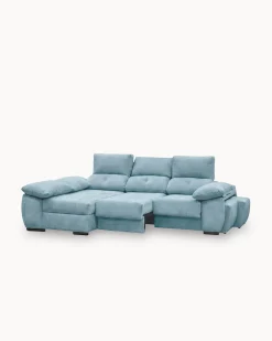 Sofá chaise Longue ANDOR com cama,baús e puffs