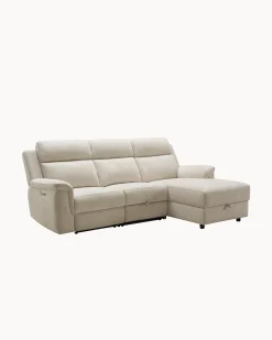 Sofá chaise longue CHRISTINA relax elétrico