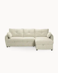 Sofá chaise longue ISADORA com cama e baú