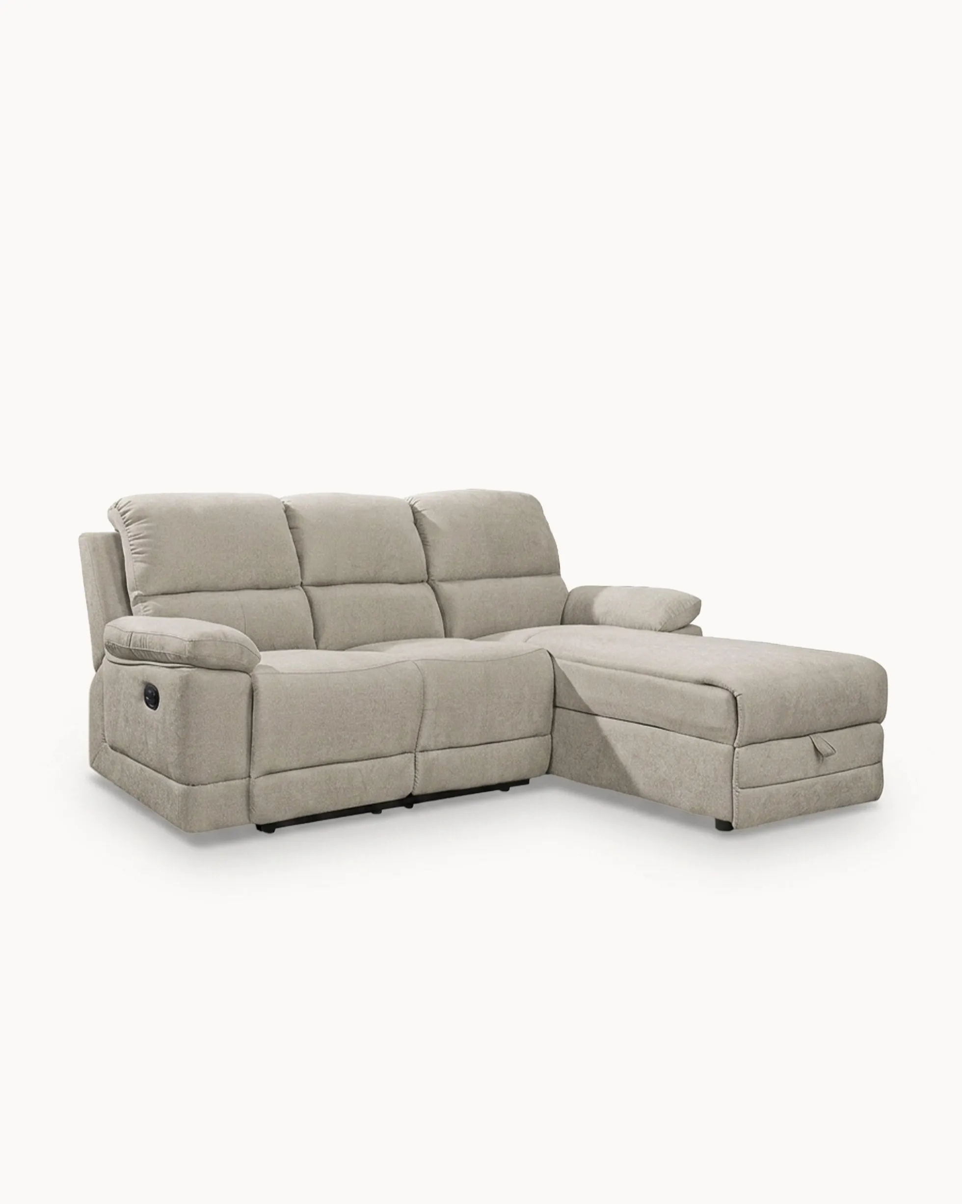 Sofá chaise longue LEON relax manual