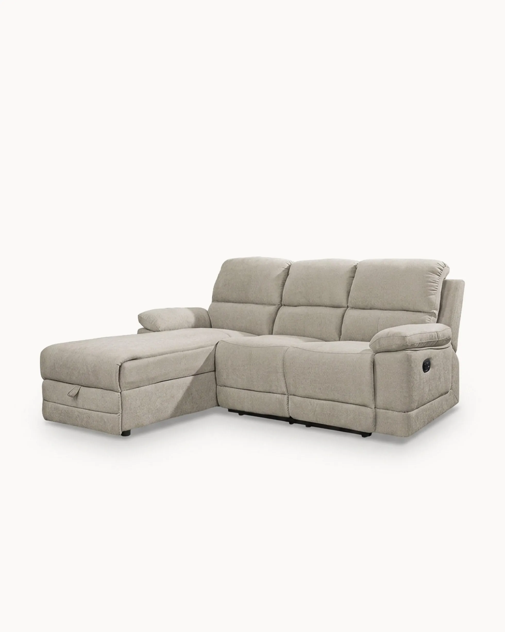 Sofá chaise longue LEON relax manual