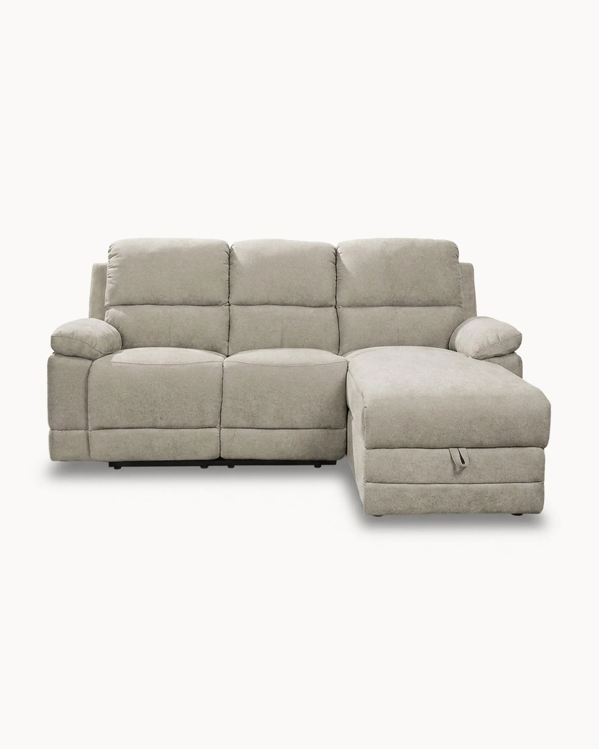 Sofá chaise longue LEON relax manual