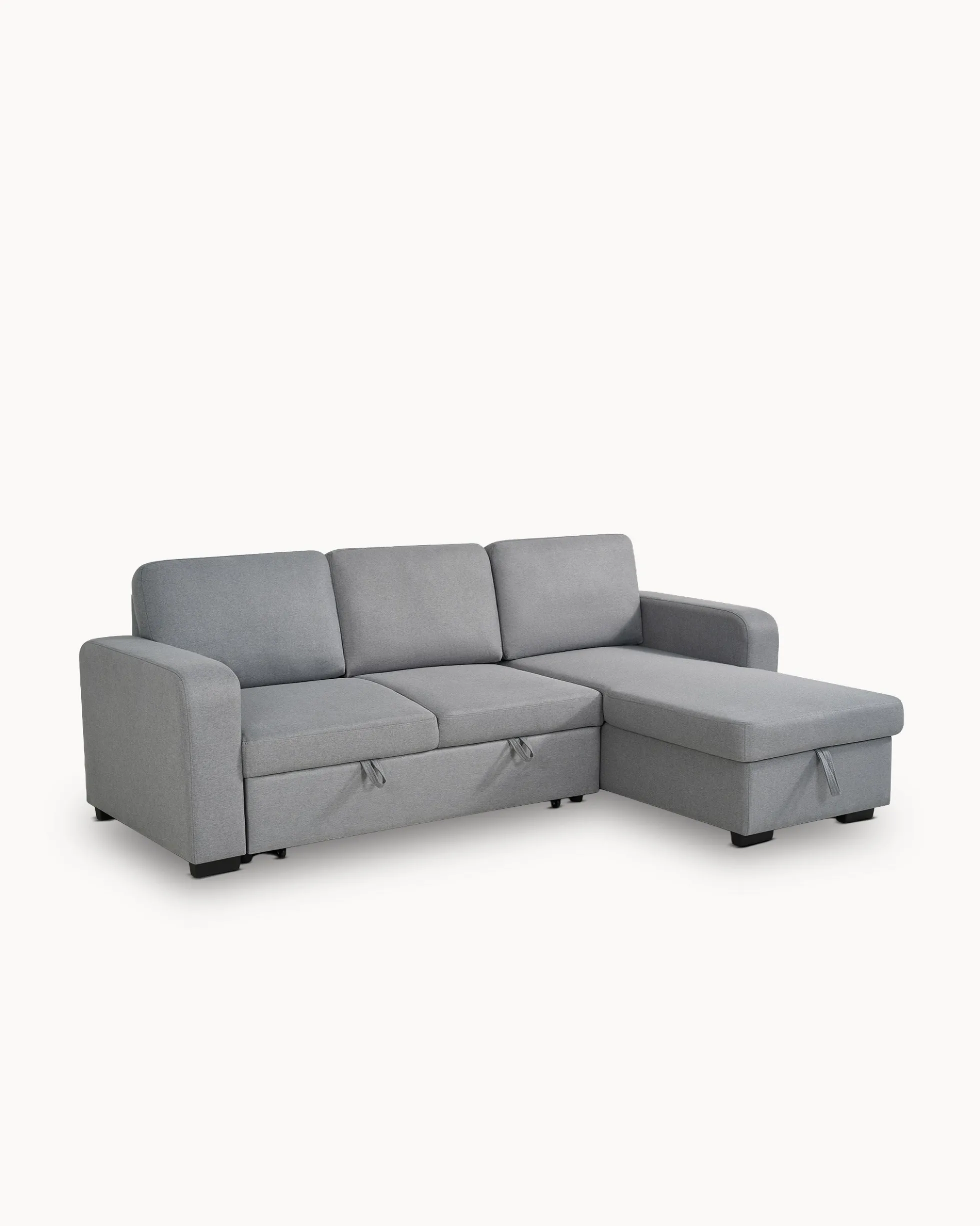 Sofá chaise longue MANHATTAN com cama e baú