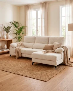 Sofá chaise longue MILLER