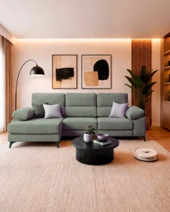 Sofá chaise longue MILLER