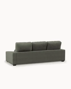 Sofá chaise longue reversível ALABAMA com cama e baú