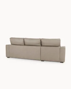 Sofá chaise longue reversível ALABAMA com cama e baú