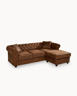 Sofá chaise longue reversível CHESTER