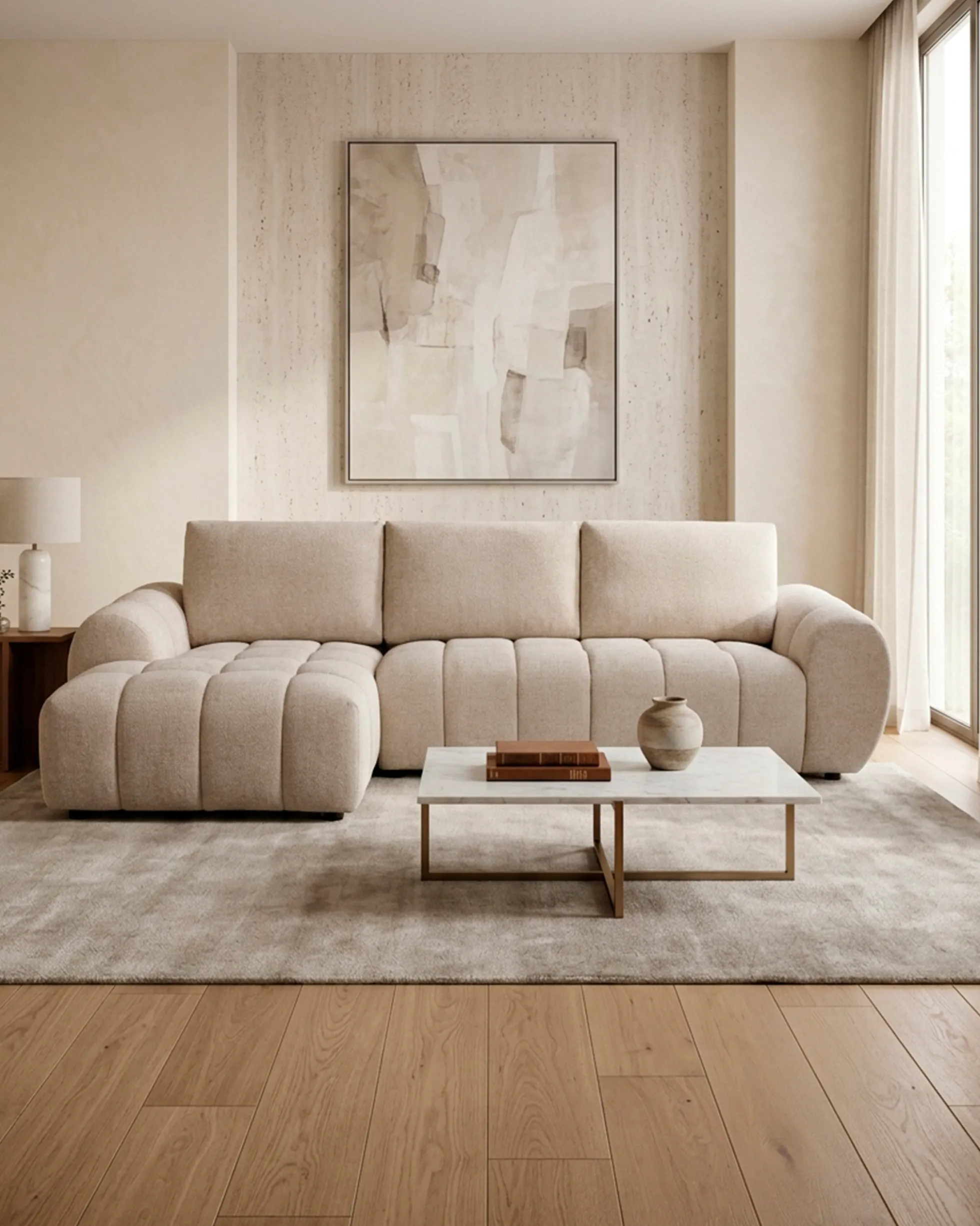 Sofá chaise longue RODEO