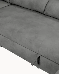 Sofá de canto PARMA com chaise longue e cama
