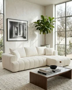 Sofás POP UP! Sofá chaise longue OAKLAND embalado a vácuo