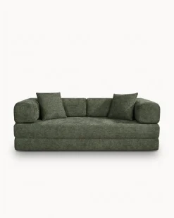 Sofás POP UP! Sofá 3 lugares OPEN com cama embalado a vácuo